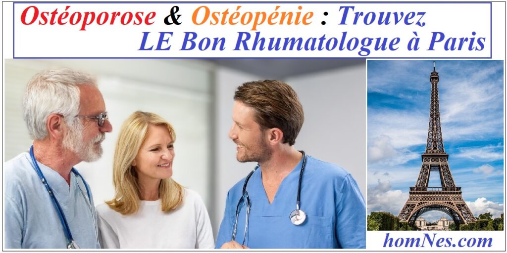 Ostéoporose - Ostéopénie : rhumatologue à Paris